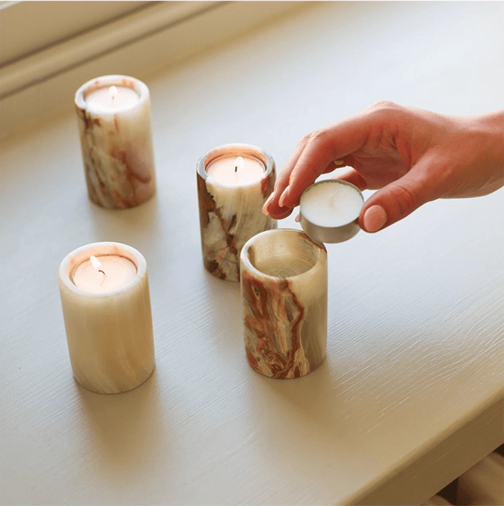 Jade Candle Holder - Vakkerlight