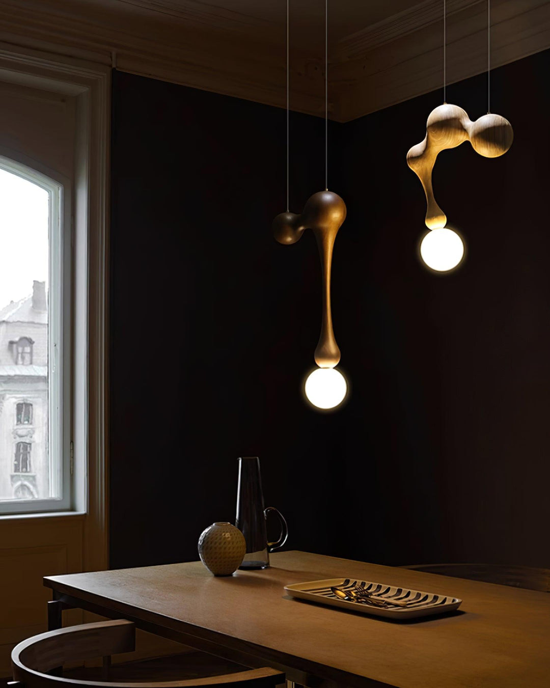 Jenna Wooden Pendant Lamp - Vakkerlight