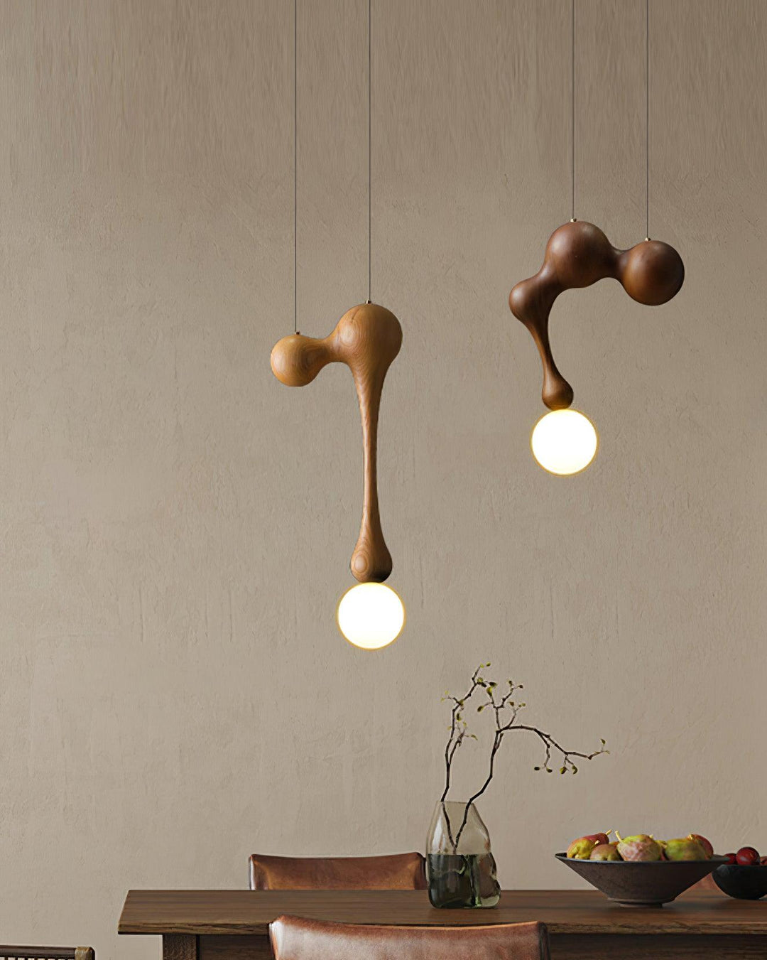 Jenna Wooden Pendant Lamp - Vakkerlight