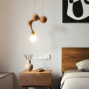 Jenna houten hanglamp