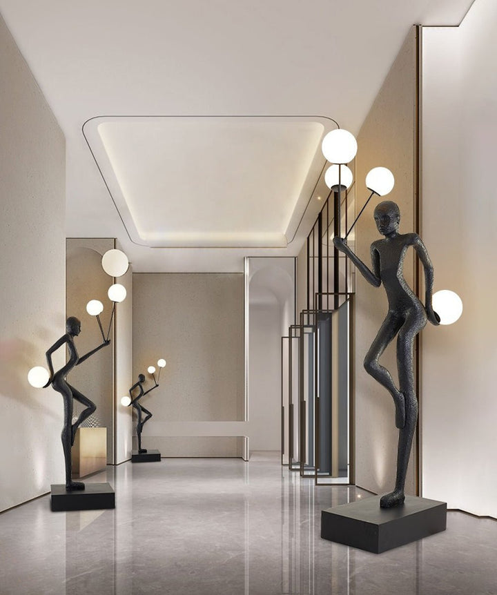 Juggling Sculptor Floor Lamp - Vakkerlight