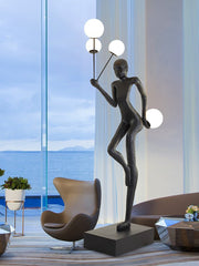 Juggling Sculptor Floor Lamp - Vakkerlight