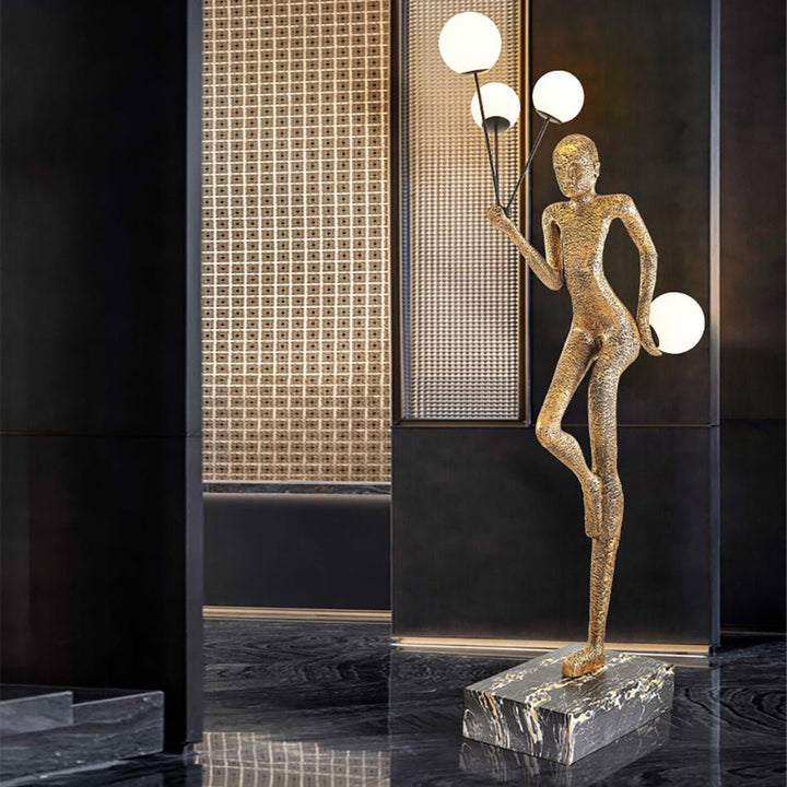 Juggling Sculptor Floor Lamp - Vakkerlight