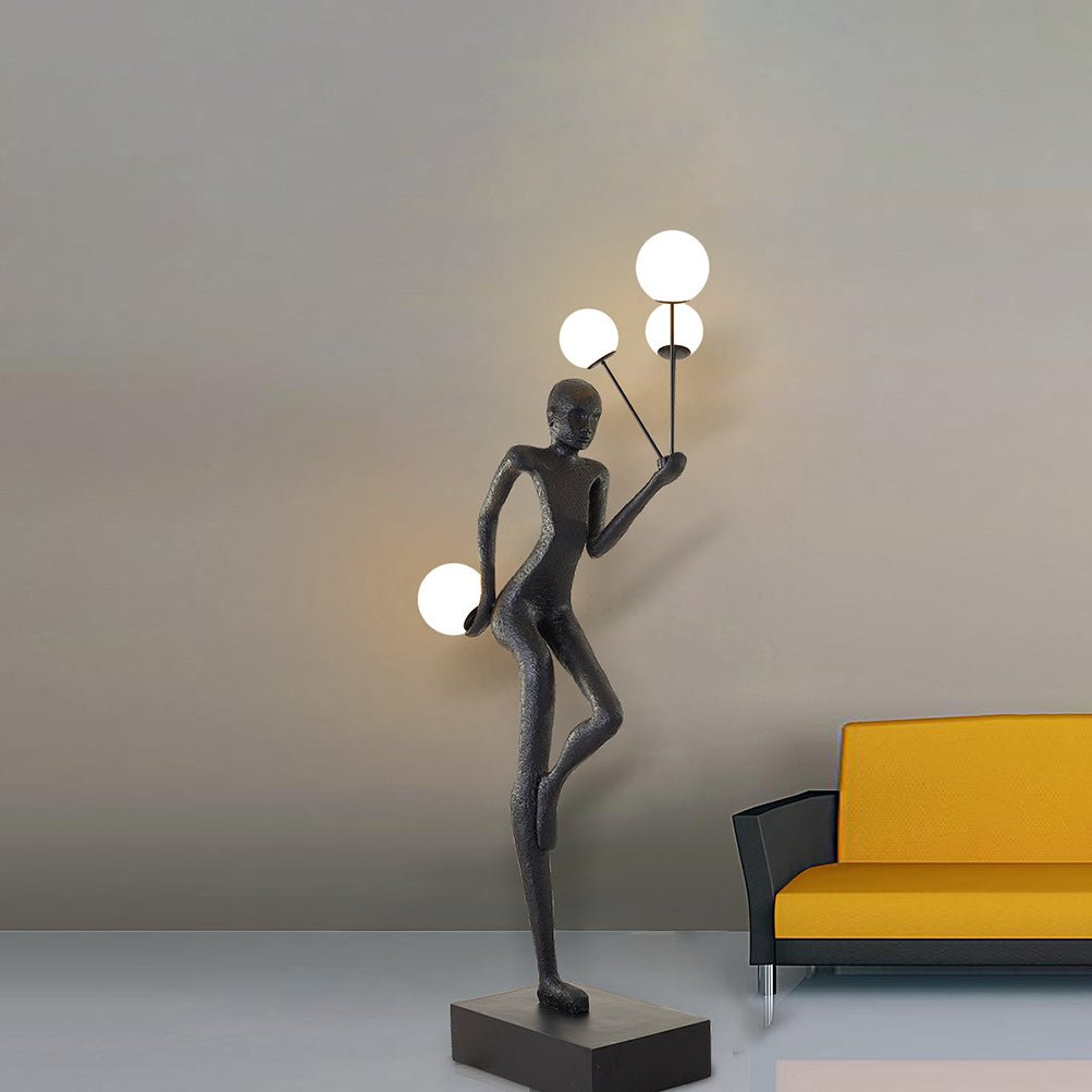 Juggling Sculptor Floor Lamp - Vakkerlight