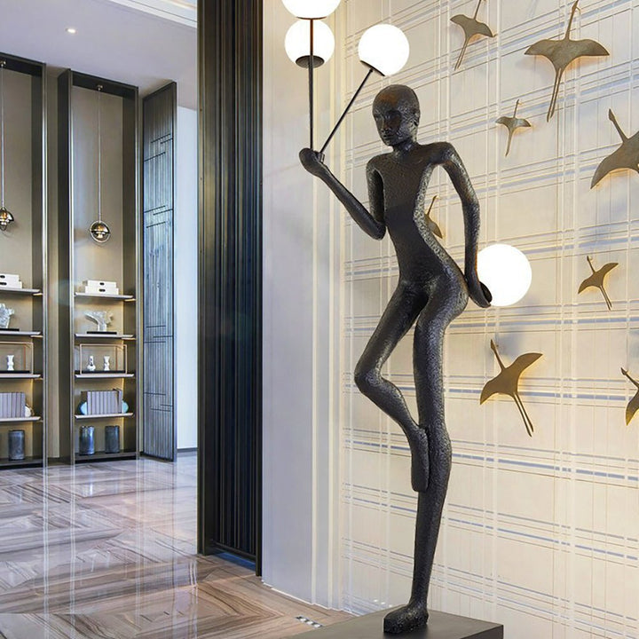 Juggling Sculptor Floor Lamp - Vakkerlight