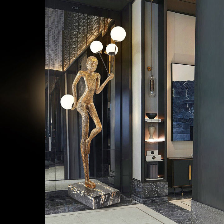 Juggling Sculptor Floor Lamp - Vakkerlight