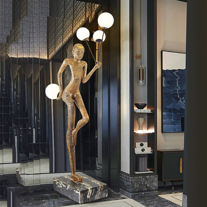 Juggling Sculptor Floor Lamp - Vakkerlight