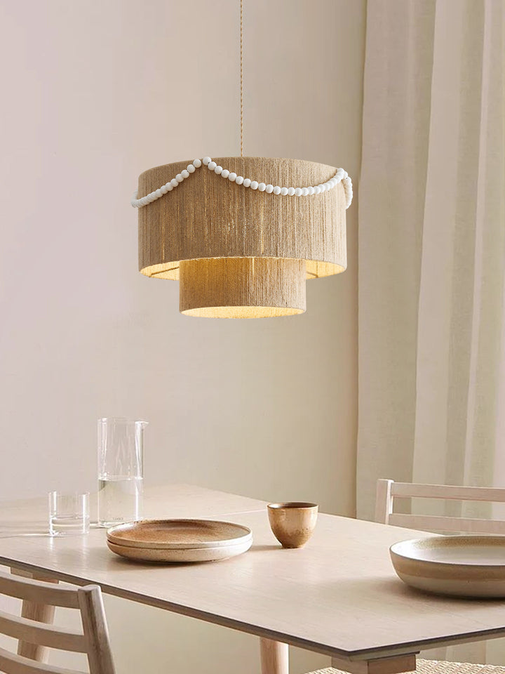 Juniper Tiered Rope Pendant Lamp