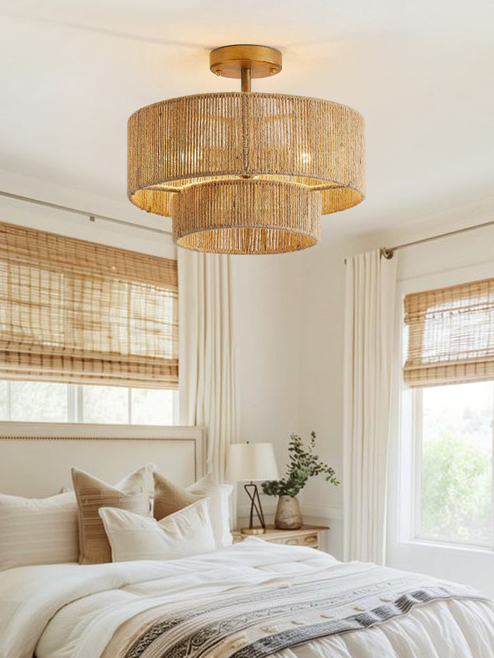 Jute Two Tier Semiflush