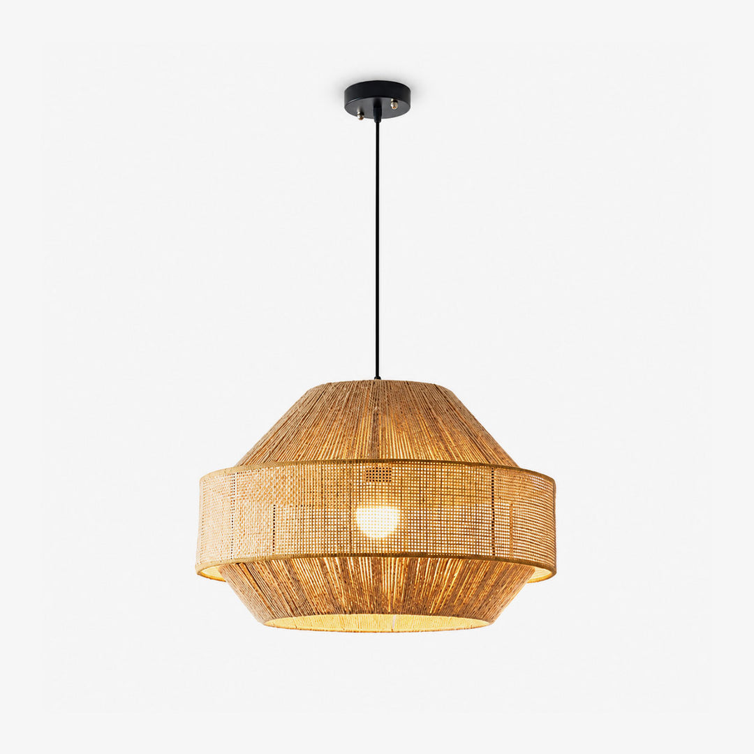 Jute Rattan Woven Pendant Lamp