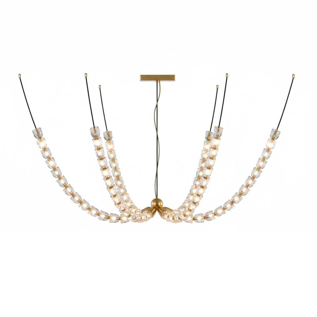 Gabriel Gold Chandelier - Vakkerlight
