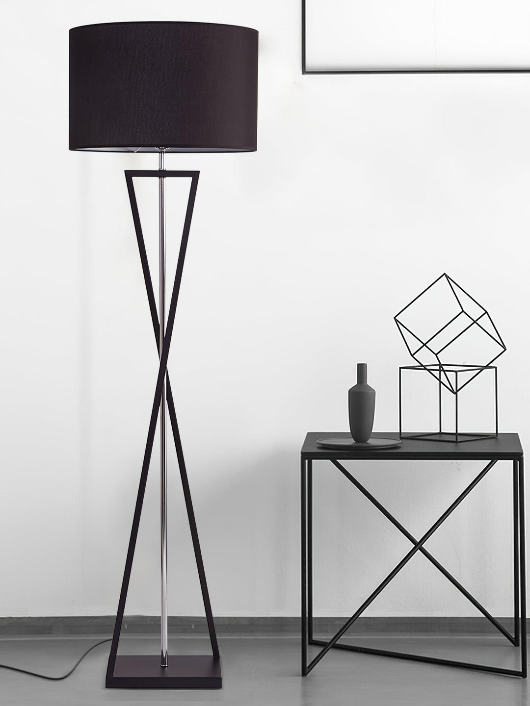 Kaden Black Floor Lamp - Vakkerlight