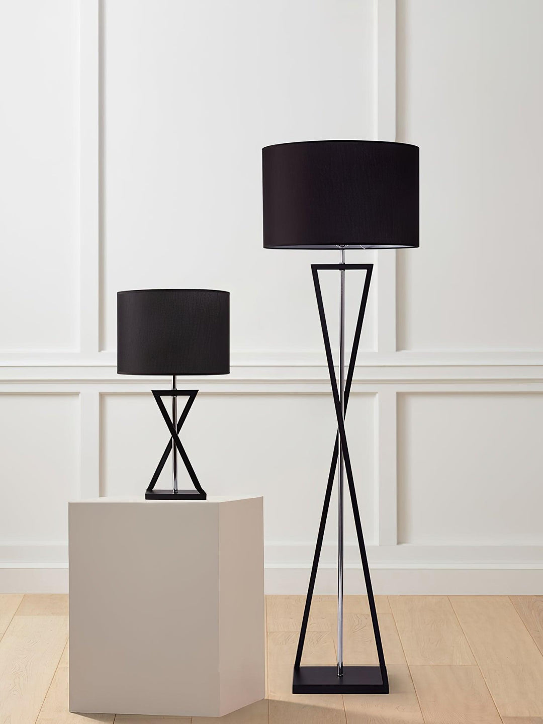 Kaden Black Floor Lamp - Vakkerlight