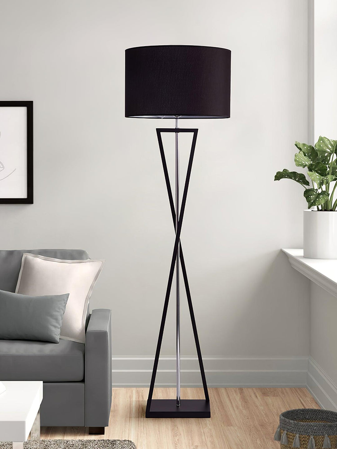 Kaden Black Floor Lamp - Vakkerlight