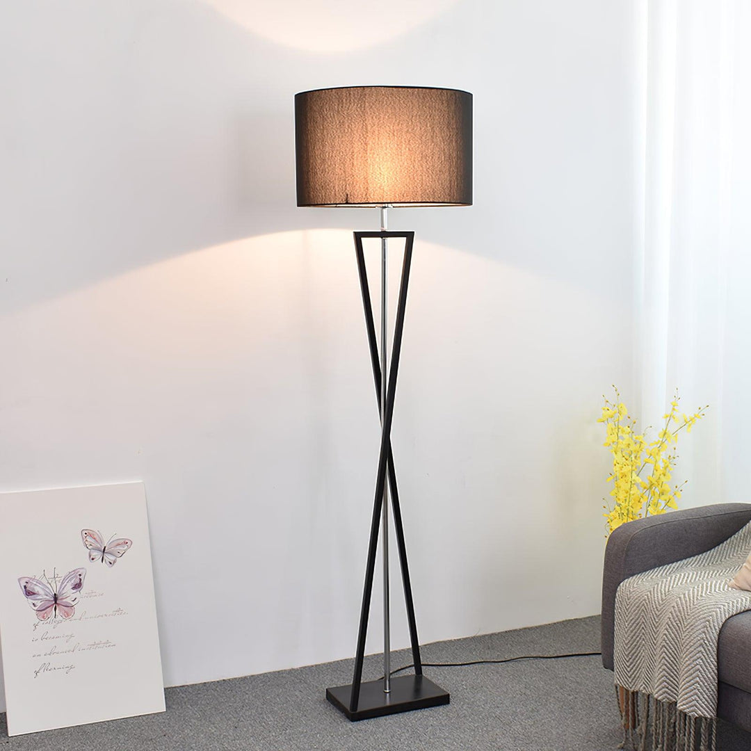 Kaden Black Floor Lamp - Vakkerlight