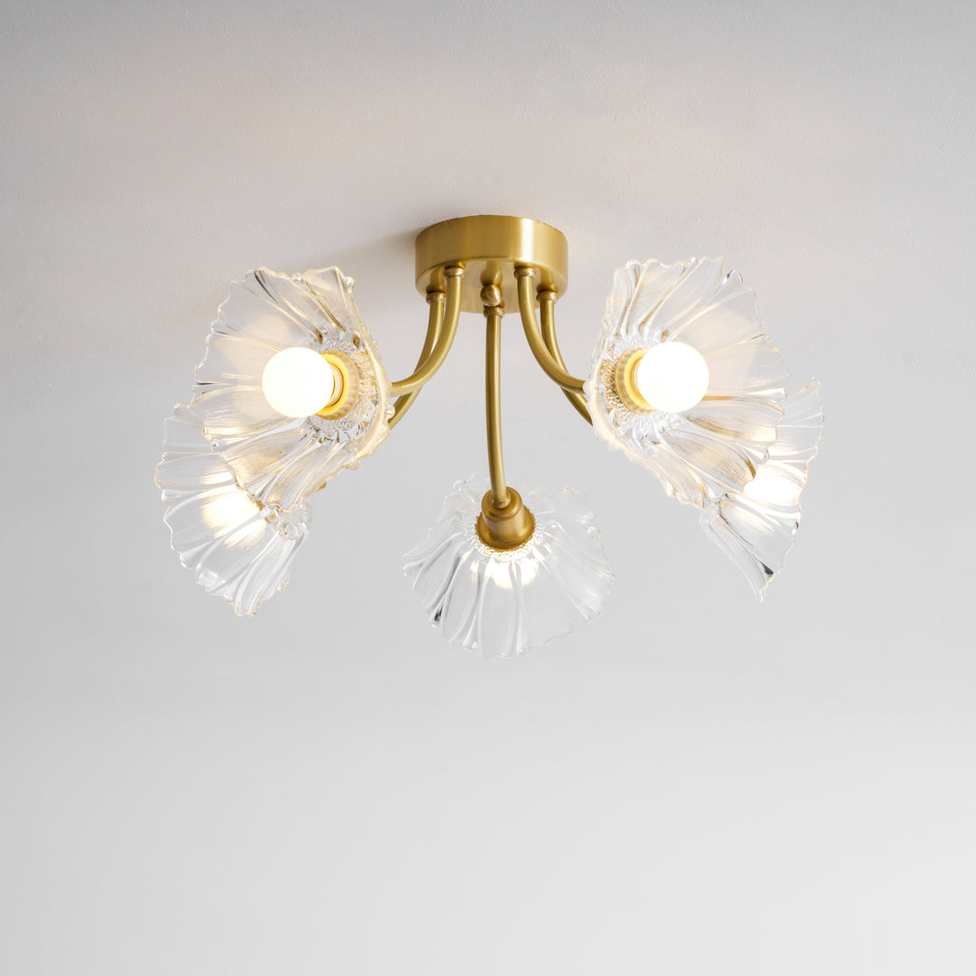 Kalin Flower Glass Ceiling Lamp - Vakkerlight