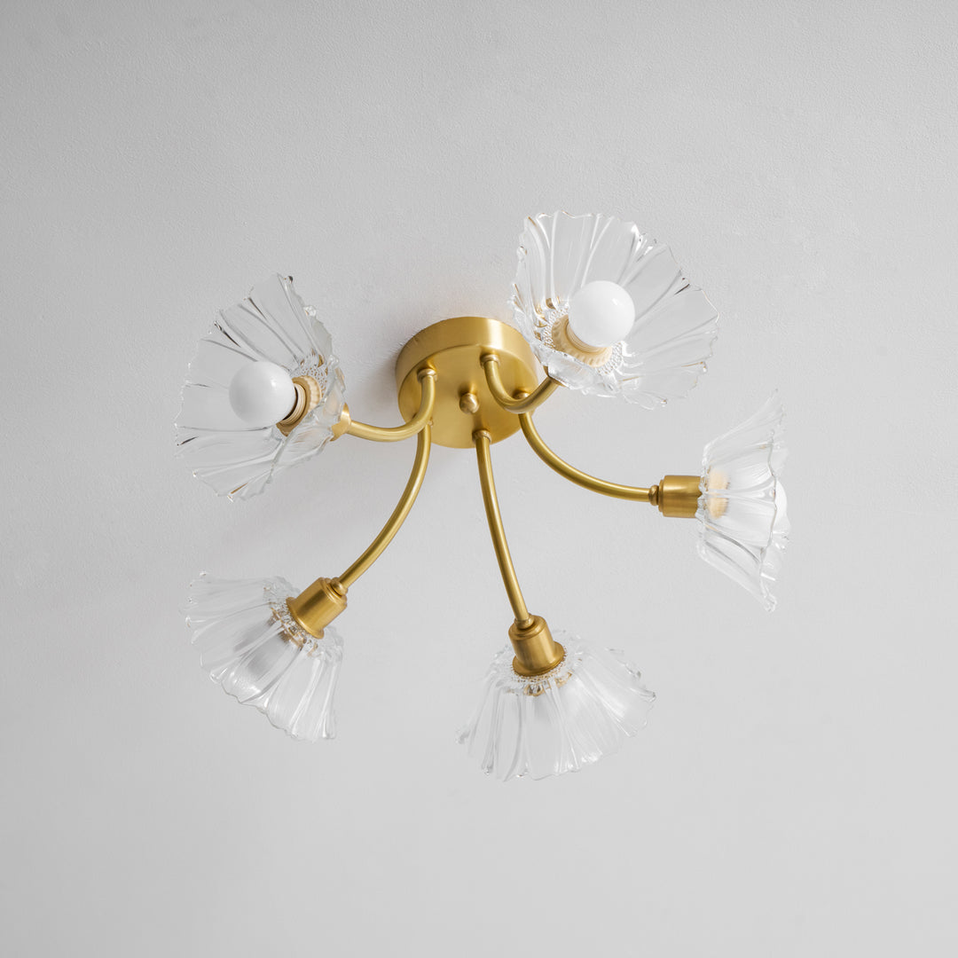 Kalin Flower Glass Ceiling Lamp - Vakkerlight
