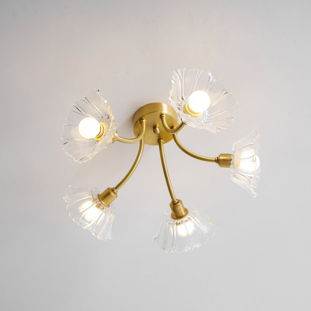 Kalin Flower Glass Ceiling Lamp - Vakkerlight