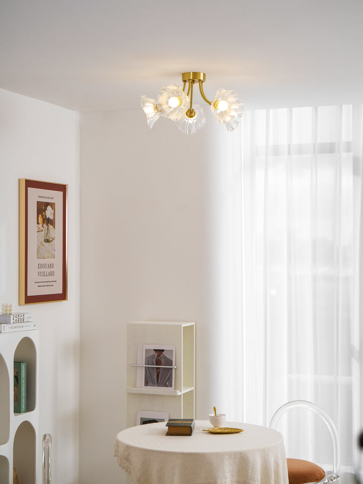 Kalin Flower Glass Ceiling Lamp - Vakkerlight
