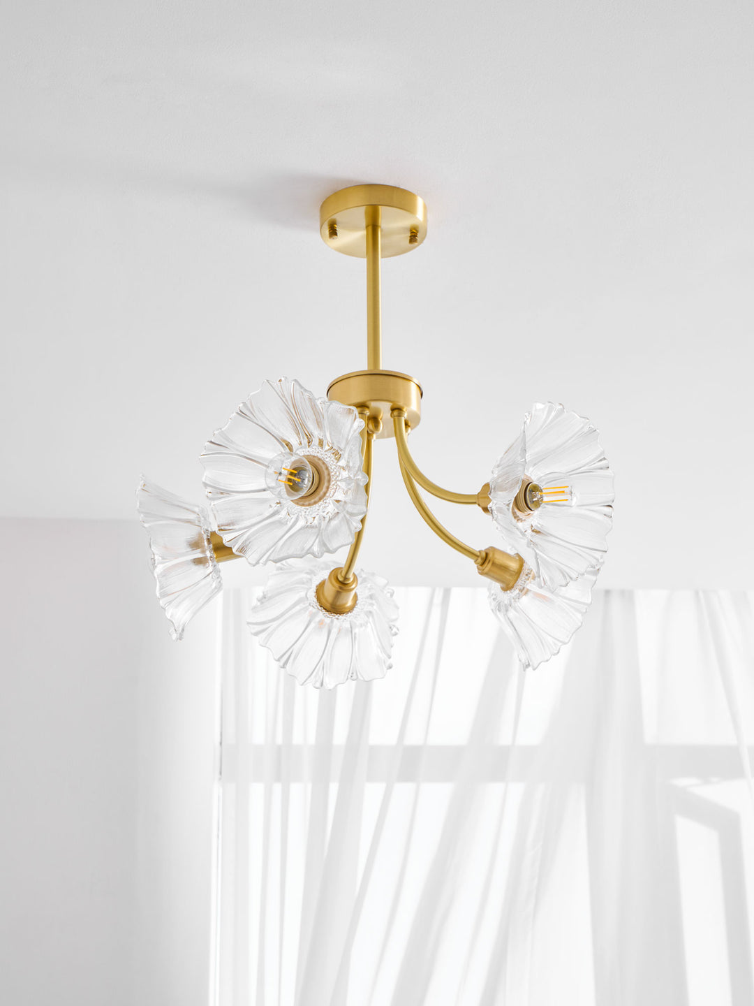 Kalin Flower Glass Chandelier - Vakkerlight