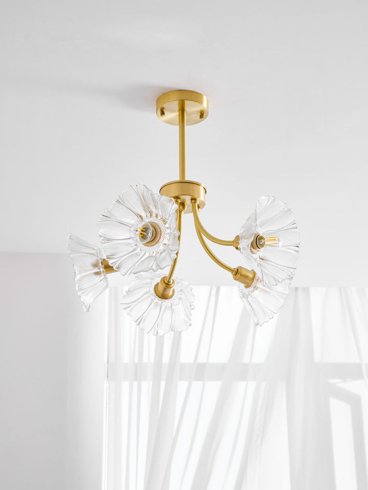 Kalin Flower Glass Chandelier - Vakkerlight