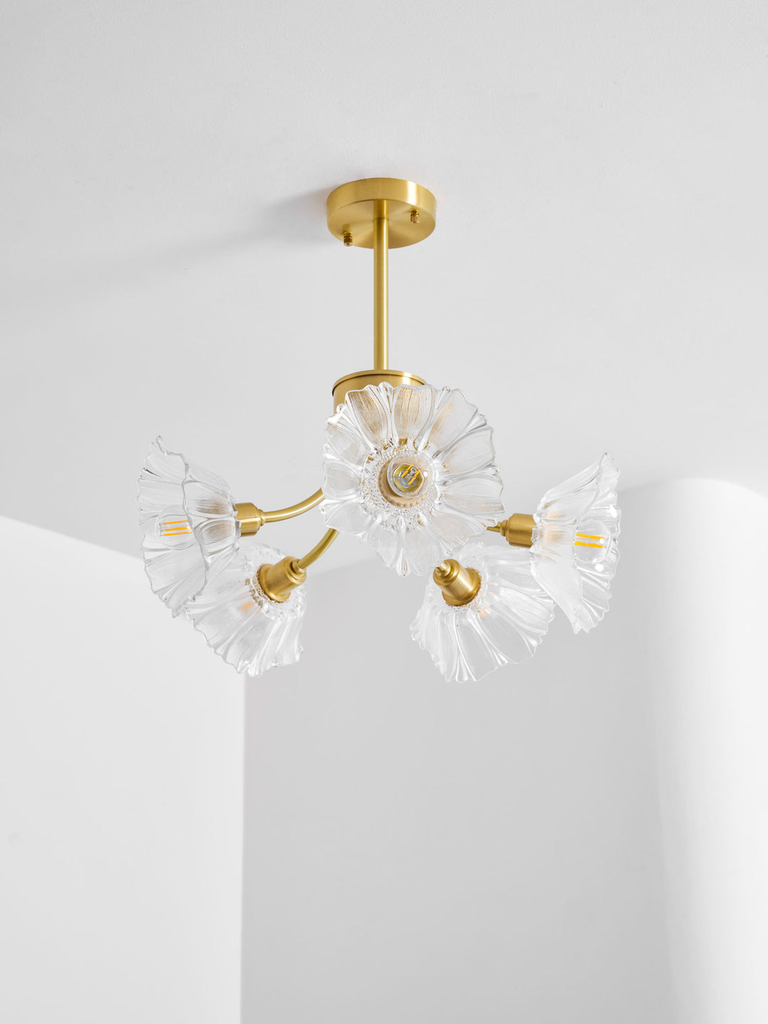 Kalin Flower Glass Chandelier - Vakkerlight