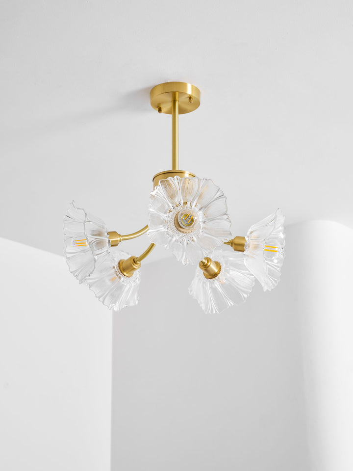 Kalin Flower Glass Chandelier - Vakkerlight