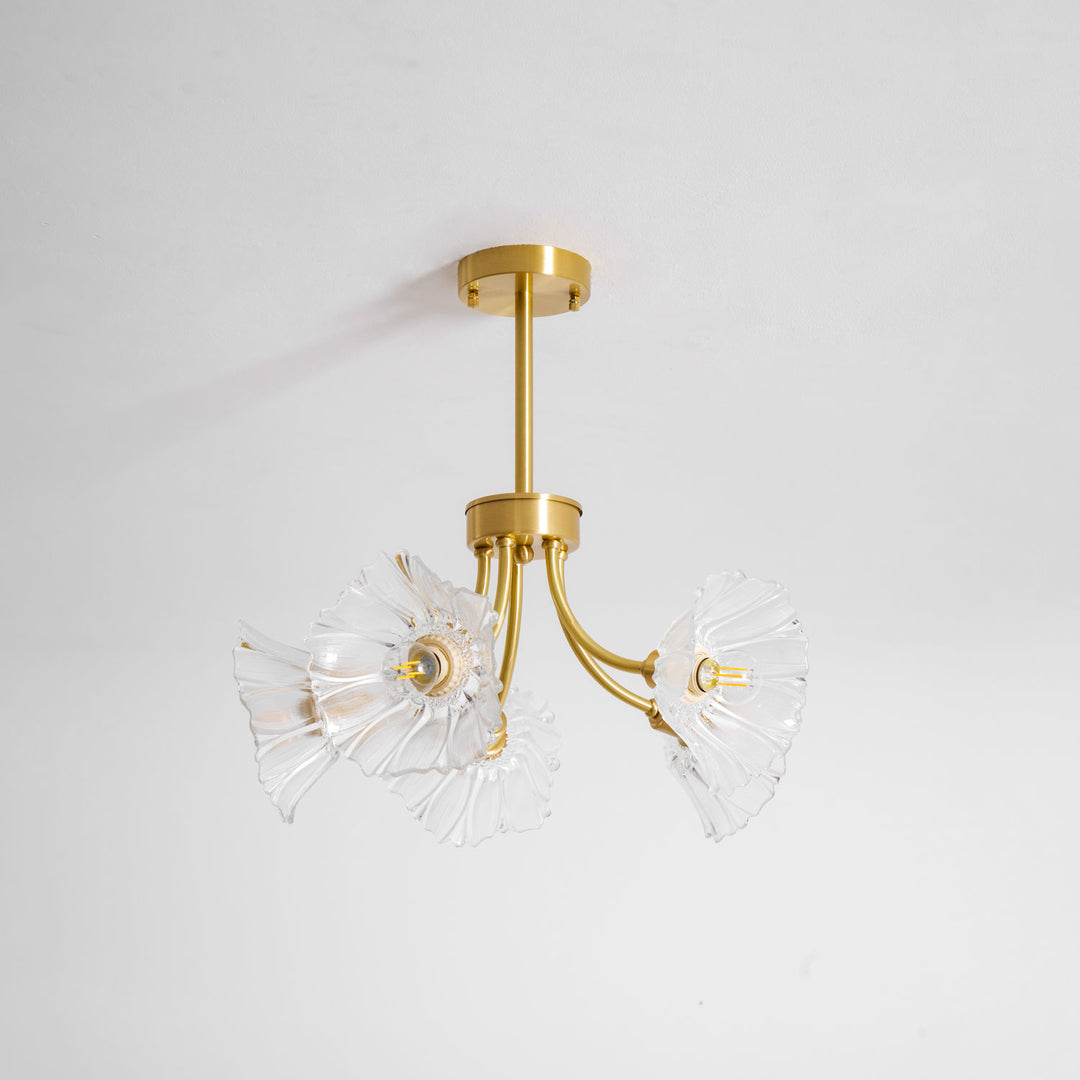 Kalin Flower Glass Chandelier - Vakkerlight