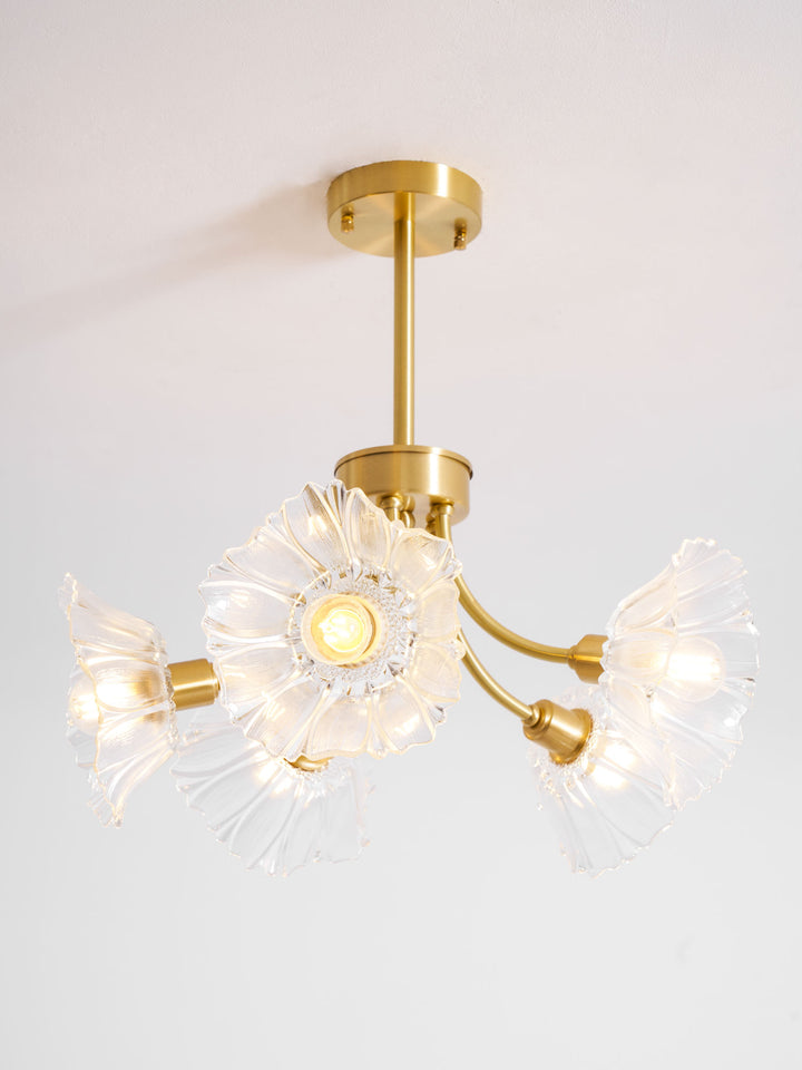Kalin Flower Glass Chandelier - Vakkerlight