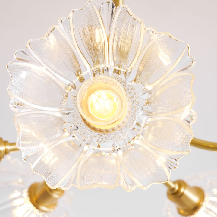 Kalin Flower Glass Chandelier - Vakkerlight