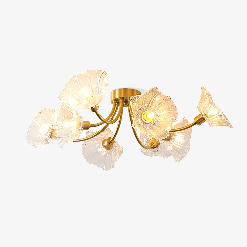 Kalin Flower Glass Ceiling Lamp - Vakkerlight