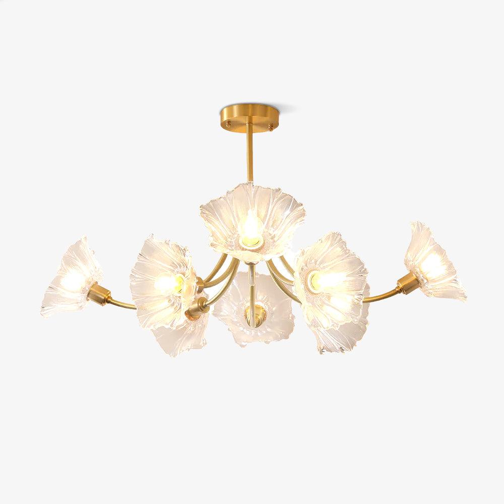 Kalin Flower Glass Chandelier - Vakkerlight