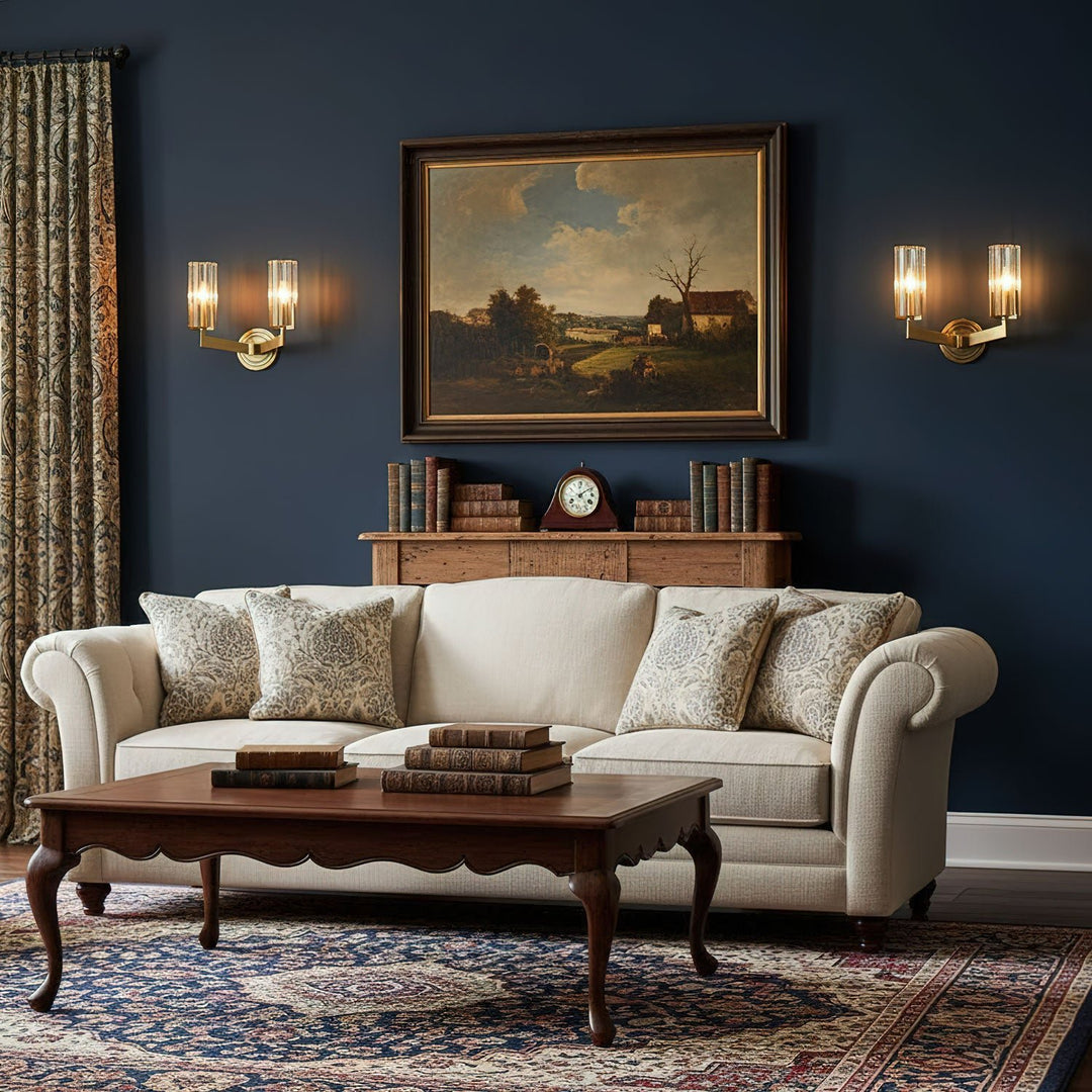 Kayla Brass Wall Lamp - Vakkerlight