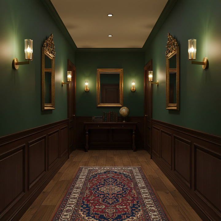 Kayla Brass Wall Lamp - Vakkerlight