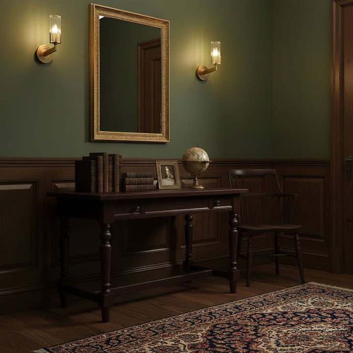 Kayla Brass Wall Lamp - Vakkerlight