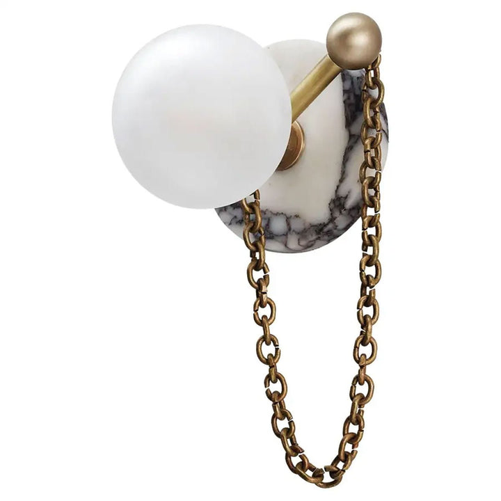 Keepsake Marble Globe Wall Sconce - Vakkerlight