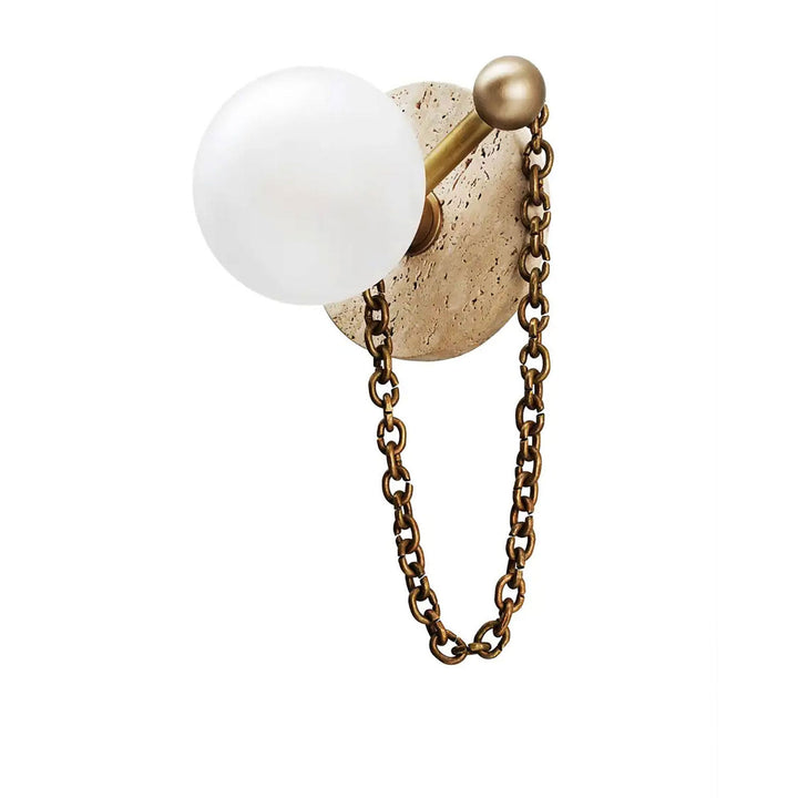 Keepsake Marble Globe Wall Sconce - Vakkerlight