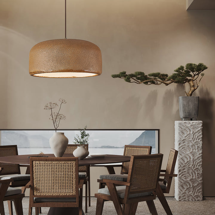 Khmara Resin Dome Pendant Lamp - Vakkerlight