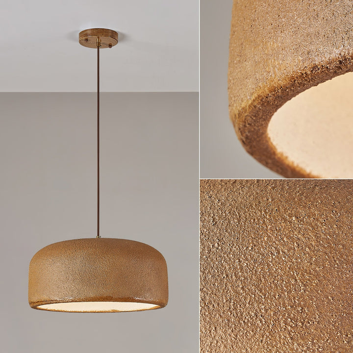 Khmara Resin Dome Pendant Lamp - Vakkerlight