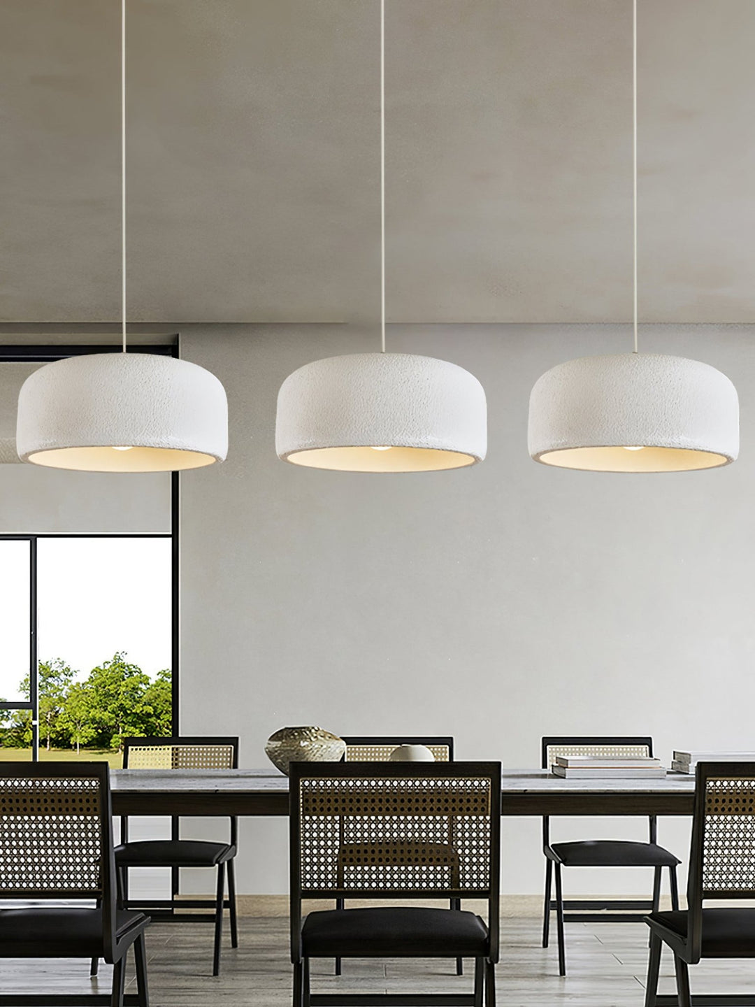 Khmara Resin Dome Pendant Lamp - Vakkerlight