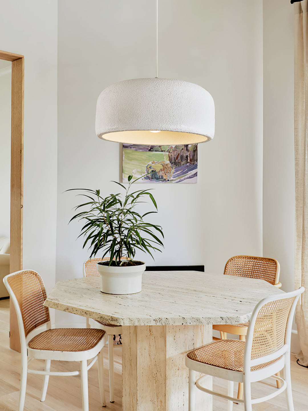 Khmara Resin Dome Pendant Lamp - Vakkerlight