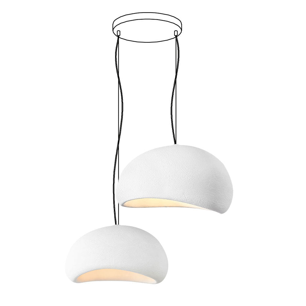 Lampadario combinato khmara grezzo