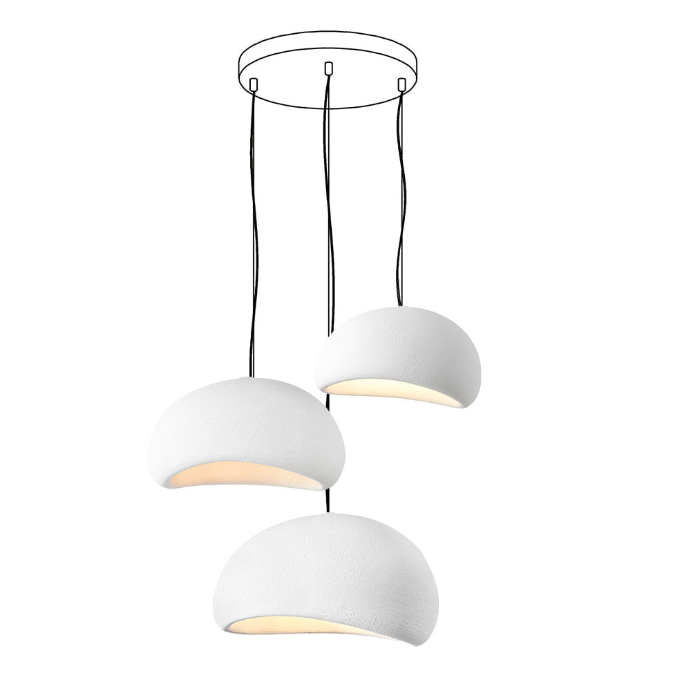 Lampadario combinato khmara grezzo