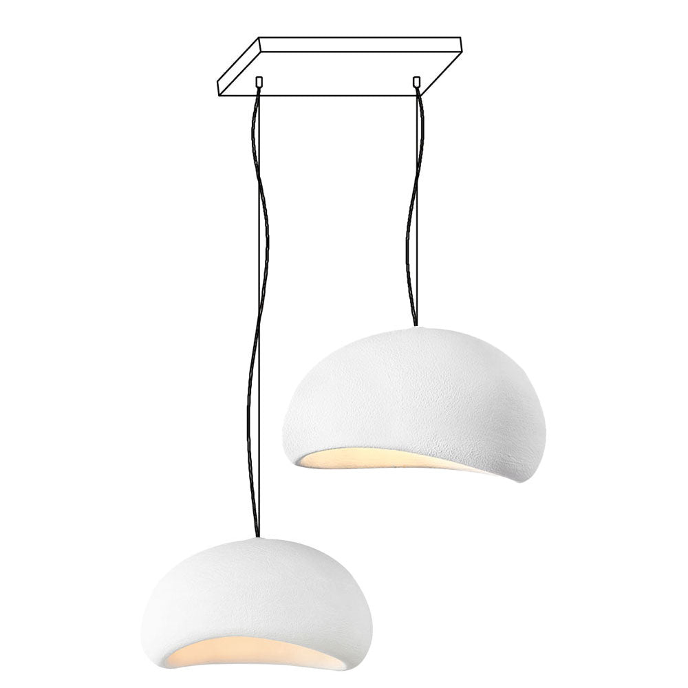 Lampadario combinato khmara grezzo