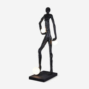 Kicking Ball Sculpture Character Floor Lamp - Vakkerlight