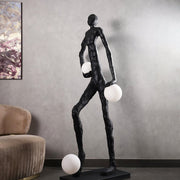 Kicking Ball Sculpture Character Floor Lamp - Vakkerlight