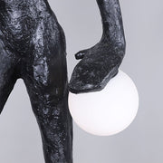 Kicking Ball Sculpture Character Floor Lamp - Vakkerlight