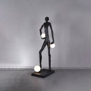 Kicking Ball Sculpture Character Floor Lamp - Vakkerlight