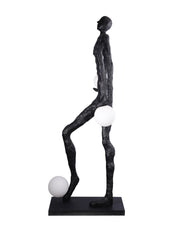 Kicking Ball Sculpture Character Floor Lamp - Vakkerlight