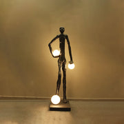 Kicking Ball Sculpture Character Floor Lamp - Vakkerlight